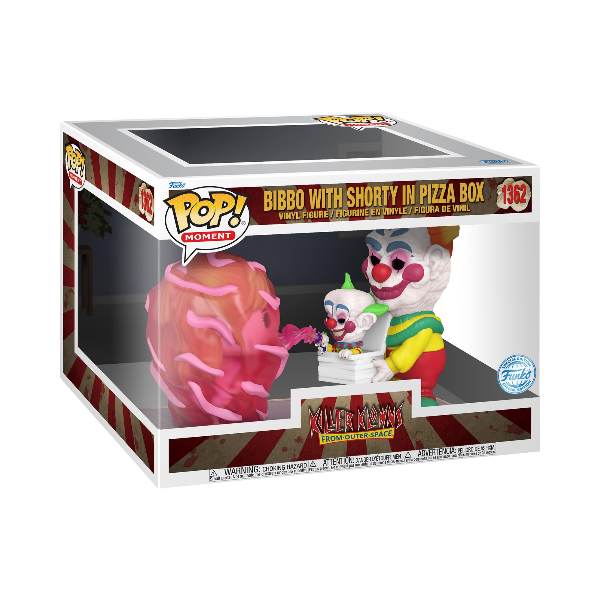 Funko Spirit Halloween Payasos asesinos del espacio exterior Bibbo